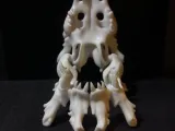 Phone stand- dragon skull-2