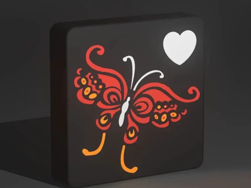 Butterfly Lightbox