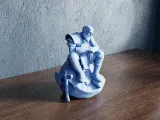 Sitting Kratos-4