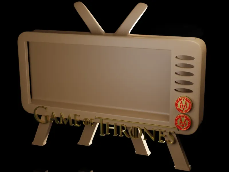 Akıllı Telefon Standı - RetroTV Game of Thrones