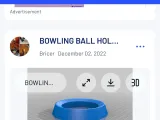 Bowling ball holder-0