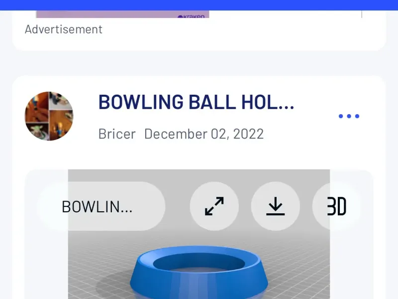 Bowling ball holder
