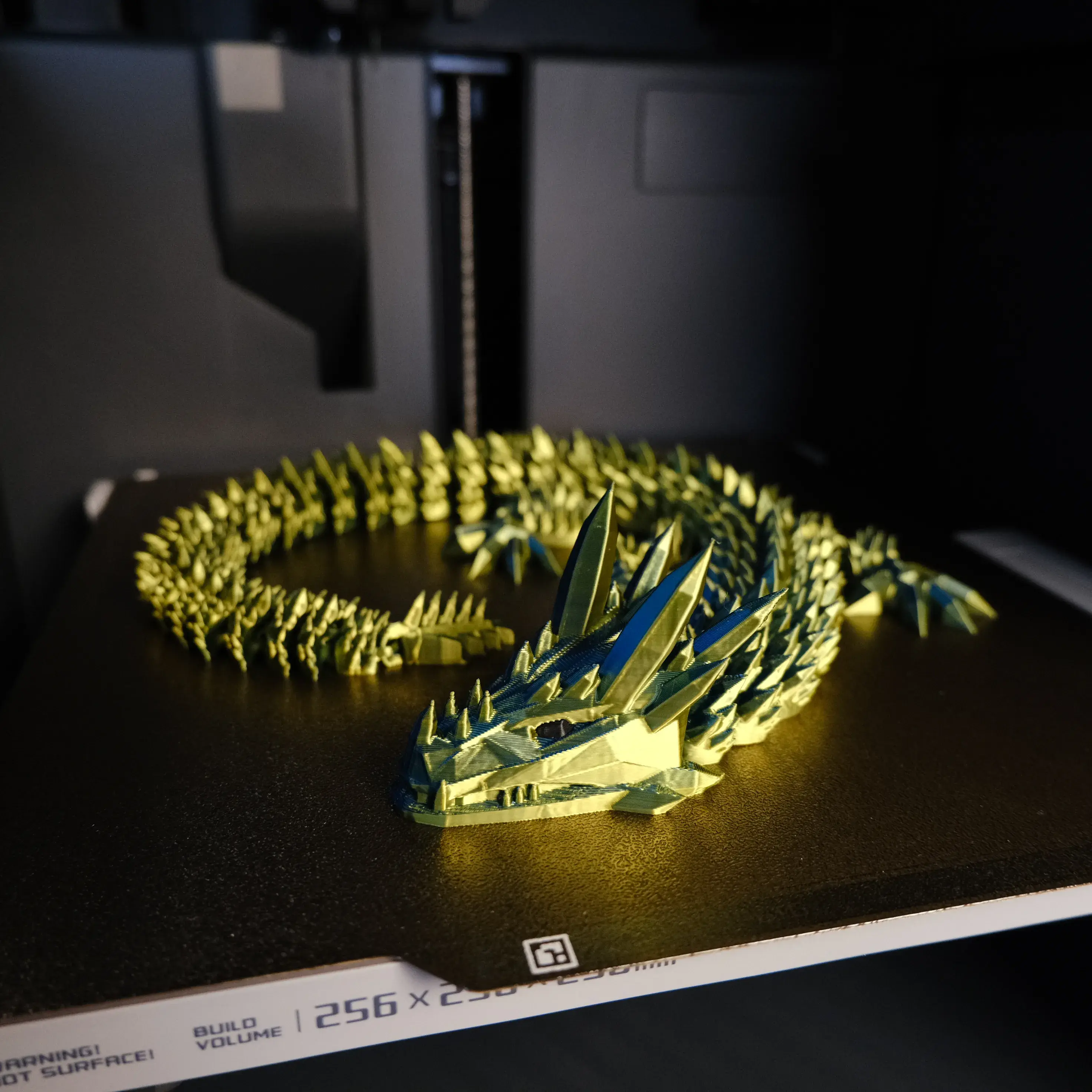 Ice Dragon - Print-in-Place