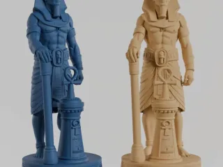 Rey Ajedrez Historico Magnetico Egipto - Ramses II