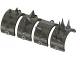 Shoulder Orc 1 Warhammer 40k-1