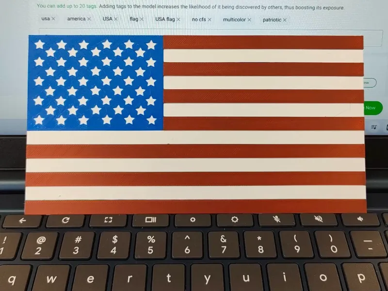 American flag ( no cfs needed! )
