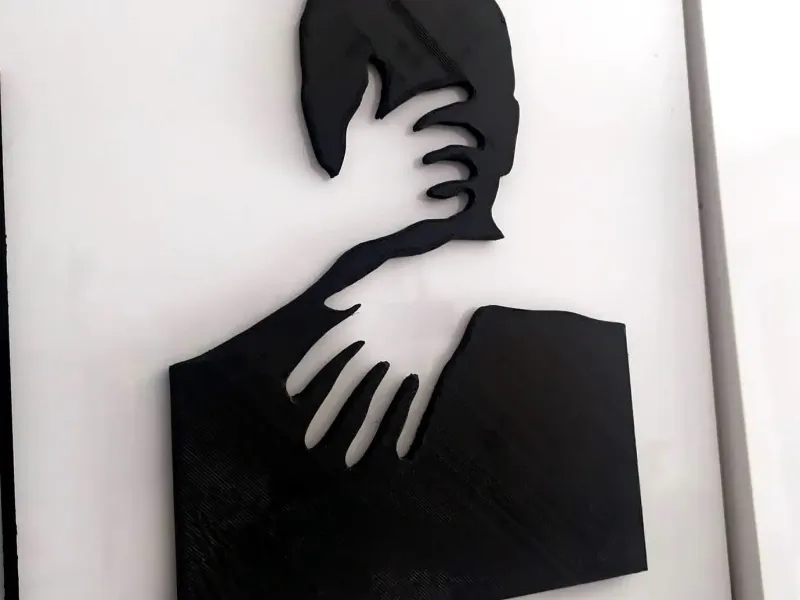 Embrace. Wall panel