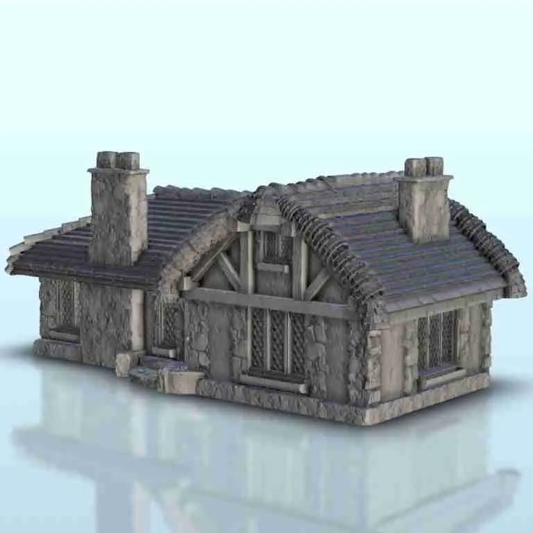 Hobbit Dorf Pack - Miniaturen Warhammer Terrain Szenerie