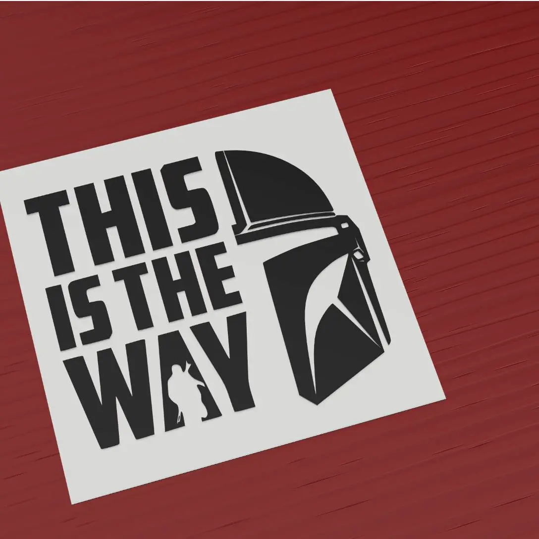 This Is The Way Mandalorian Grogu Star Wars