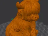 Highland Harmony Cow Statue-2