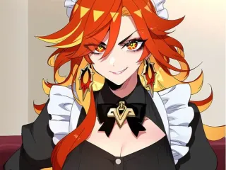 Mavuika Maid keychain