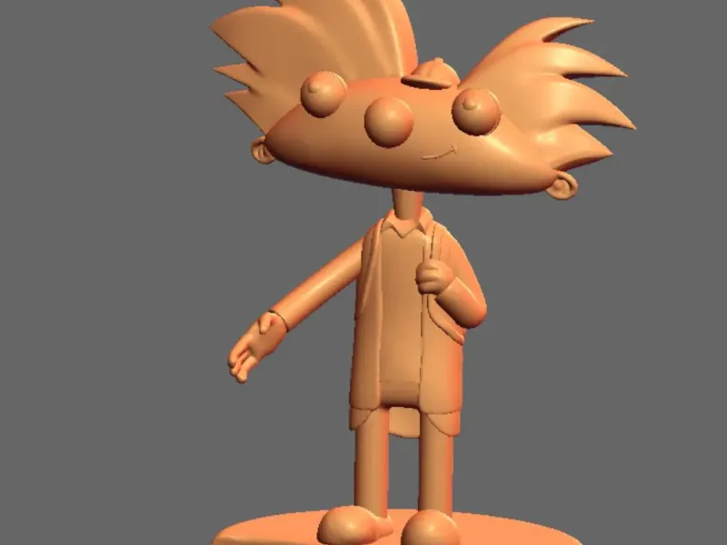 Hey Arnold Figure love