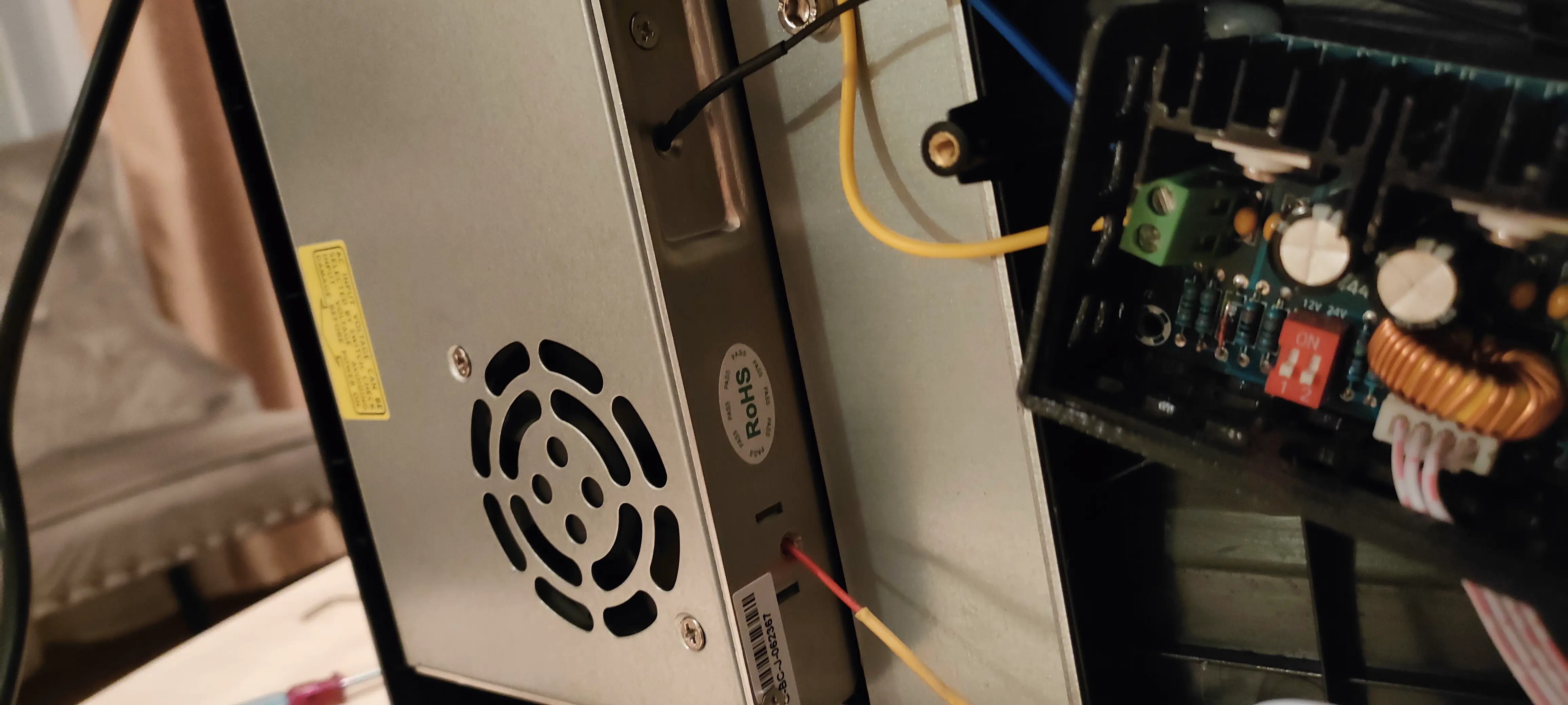 Ender 3 v3 KE idle silent fan mod