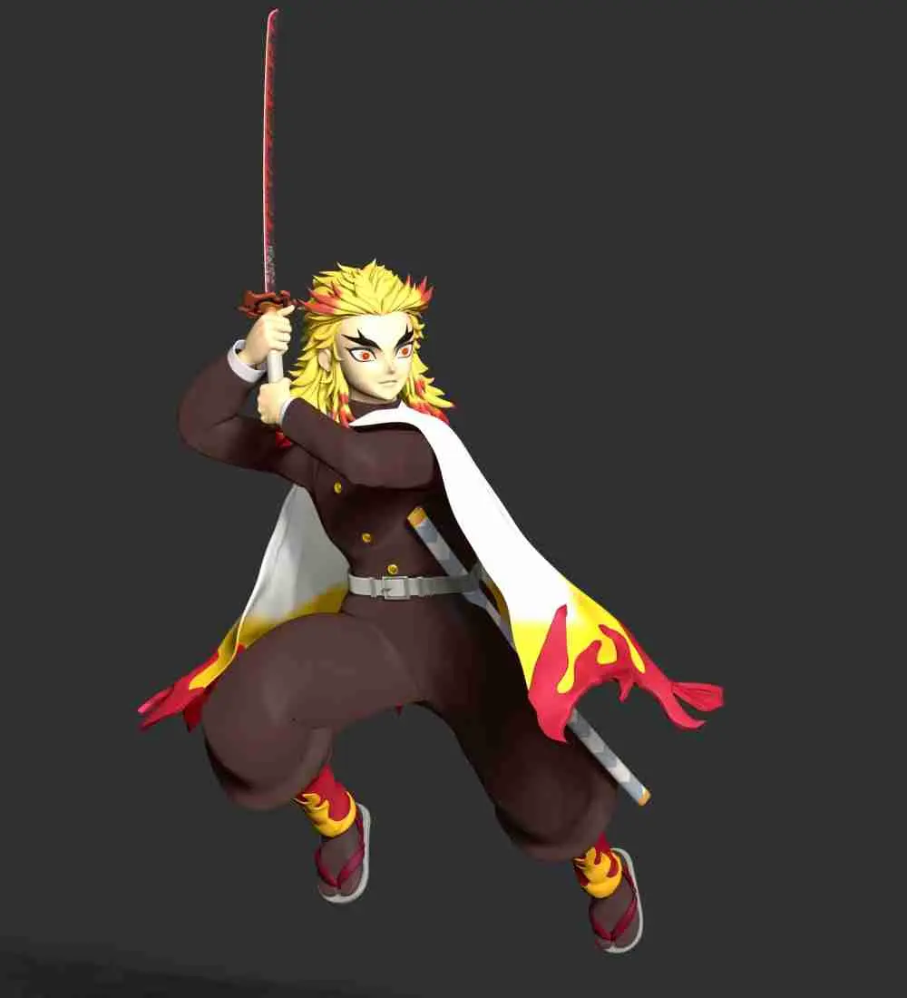 Kyojuro Rengoku - Cazador de demonios