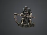 Grim Reaper Skeleton- Tabletop Miniature-2