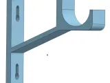 K2 Pro Curtain Rod Hanger Polymaker PETG-0