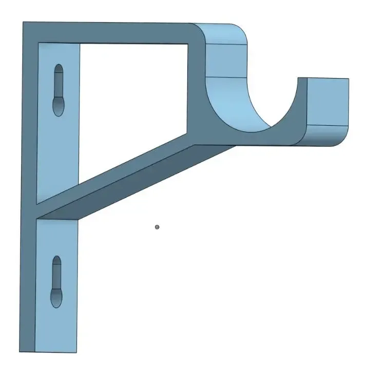 K2 Pro Curtain Rod Hanger Polymaker PETG