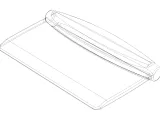 Hard Plastic Bench Scraper-3