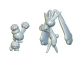 Pokemon Buneary & Lopunny (#427 & #428) - 3D Printing!-0