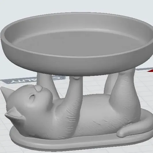 Dekoratif kedi şekerlik