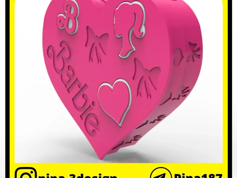 BONBONNIÈRE - BARBIE VALENTINE DAY BOX