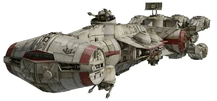 Star Wars CR90 Corvette Blockade Runner STL Model