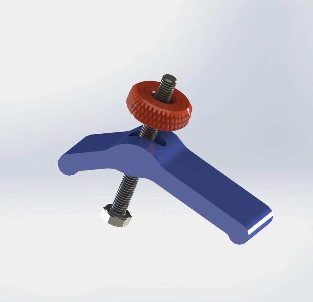 CNC hold down clamp for chinese CNCs 3D models download Creality Cloud