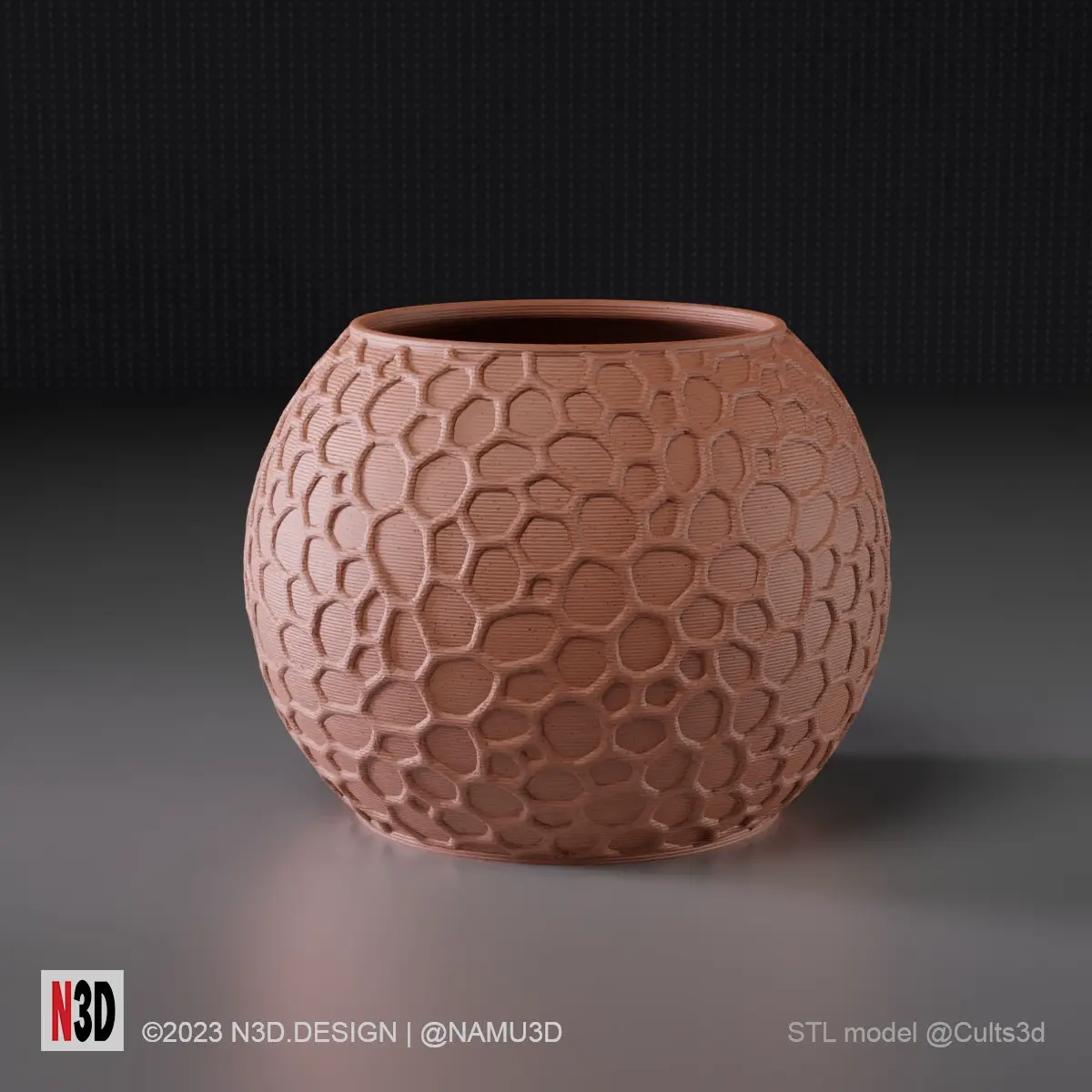 PLANTER 2025 (FREE) VORONOI PLANTER POT