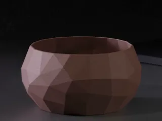 Low-poly planter