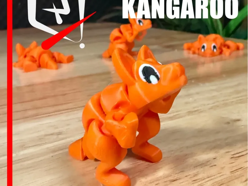 Articulated Kangaroo — The Bouncing Outback Buddy