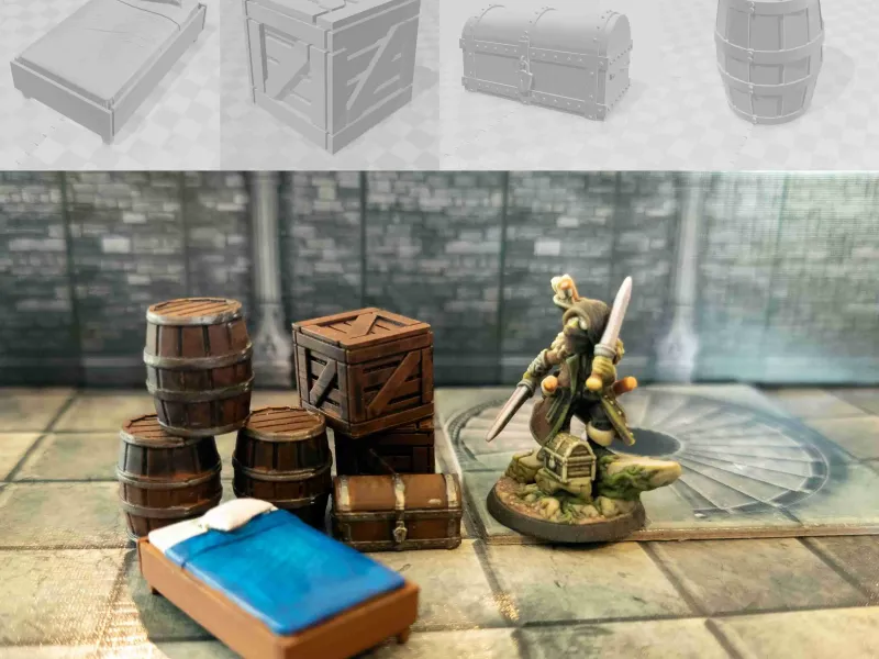 Simple Scatter Terrain  Boat Edition