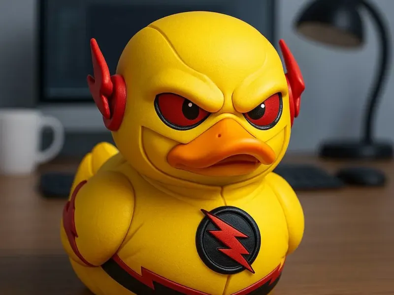 Reverse-Flash FAN DC urban vibes