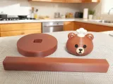 Brown Bear Kitchen Tissue Holder-3