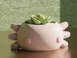 Axolotl - Pot Plant