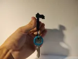 Minecraft hoe keychain-2