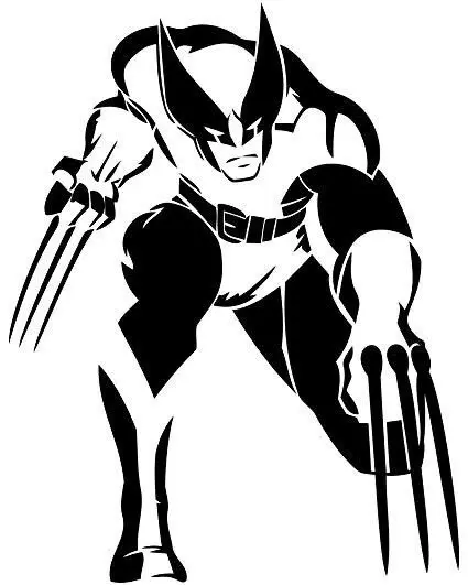 Pochoir Wolverine
