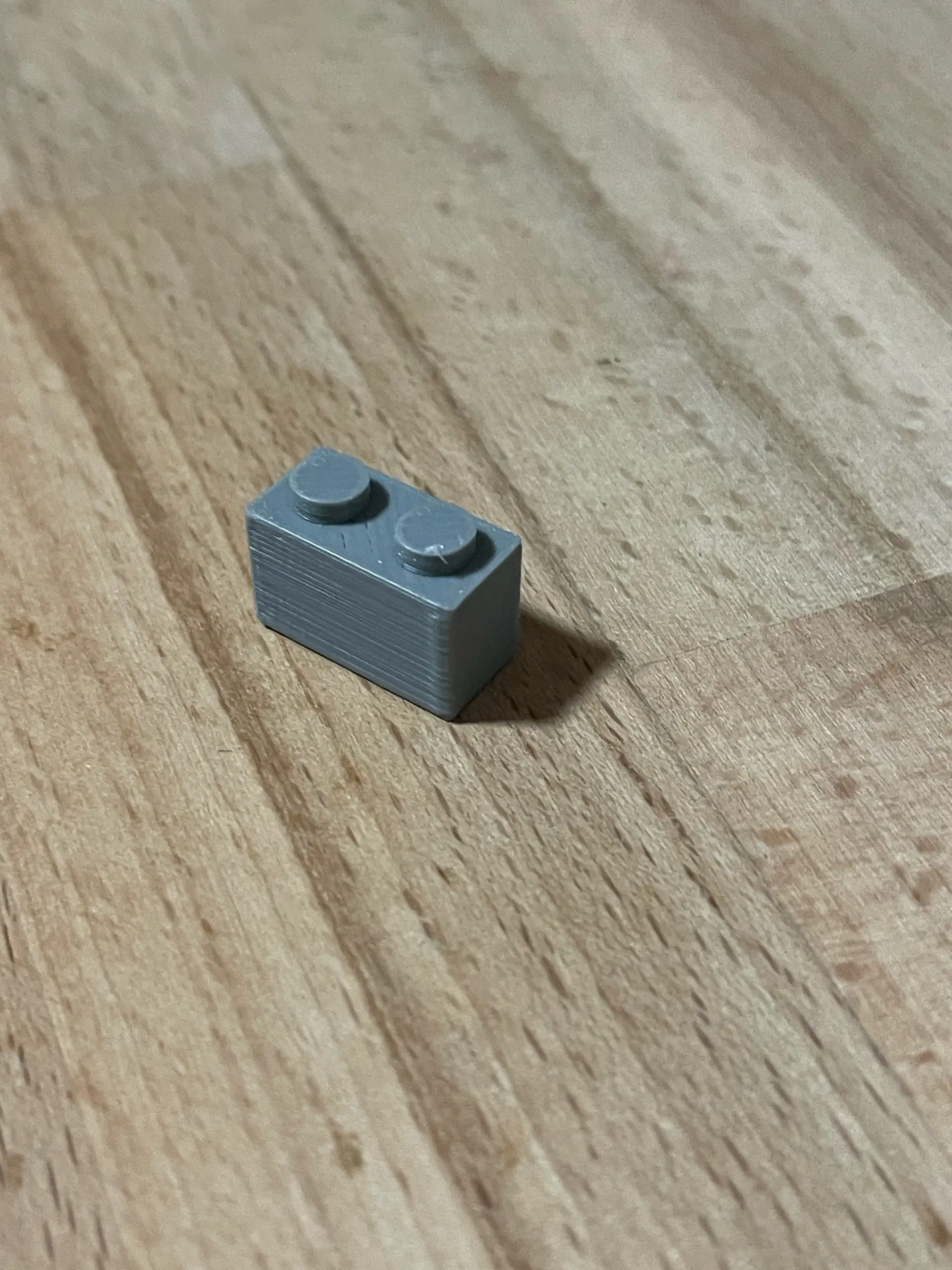 3D Printer Files | 3MF File | Lego compatible 2x1 Brick | Creality Cloud