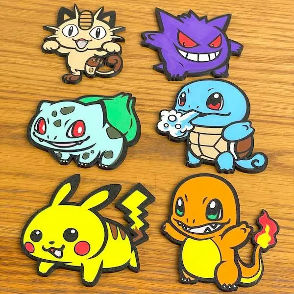 Pokemon Meowth Coaster, Pop Art