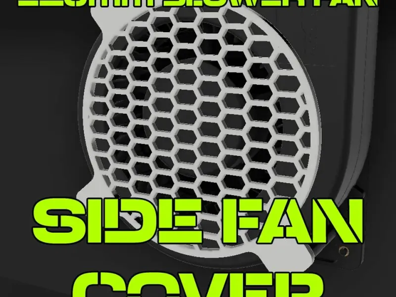 side 12032 blower fan cover