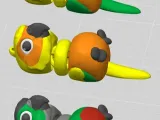 Conure Keychain-7