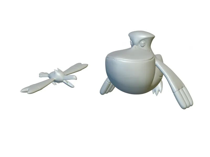 Pokemon Wingull & Pelipper (#278 & #279) - 3D Printing!