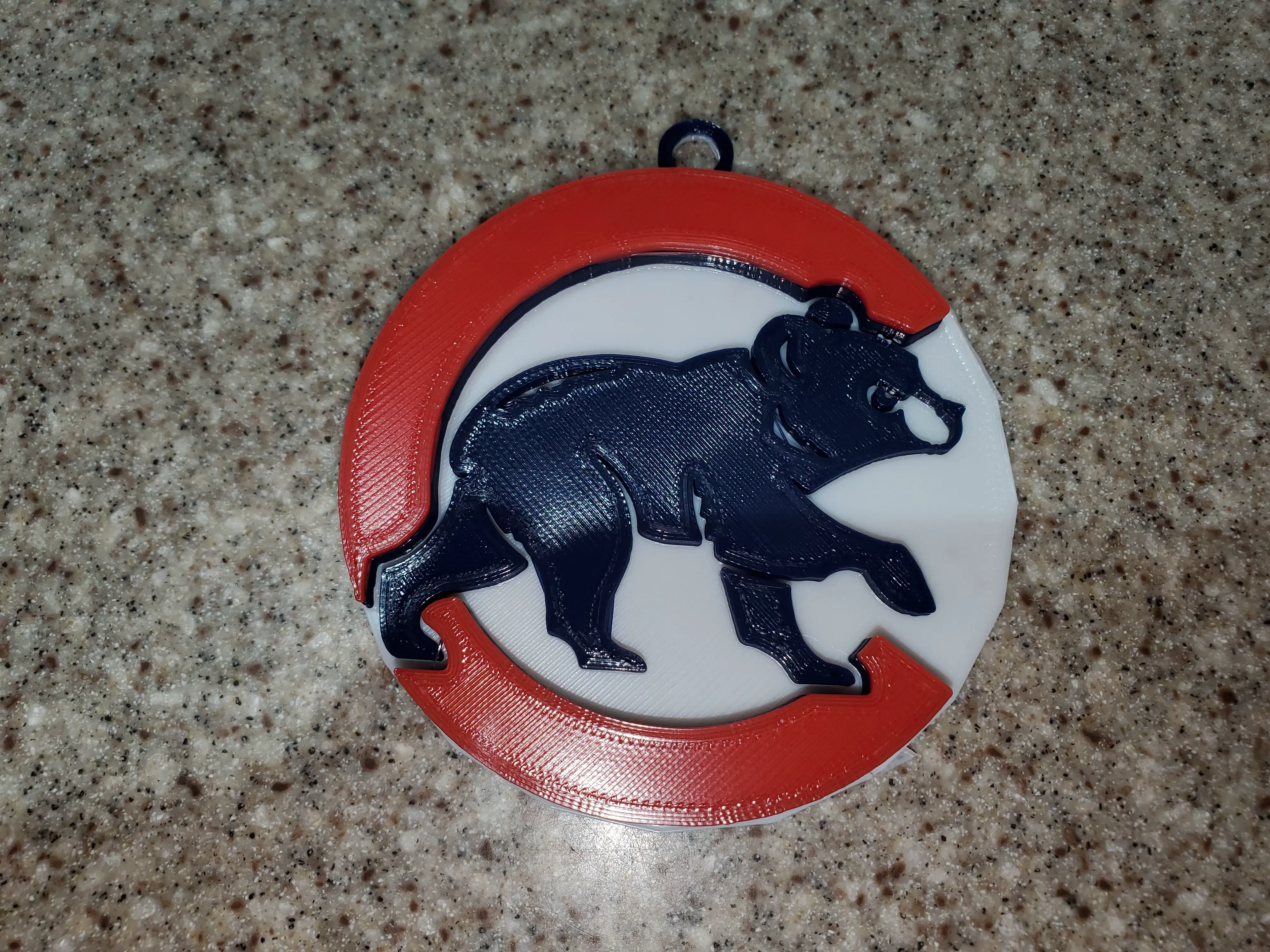 Chicago Cubs Christmas Ornament