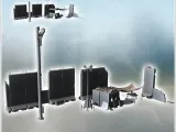Modern checkpoint with concrete walls and control room (4) --0