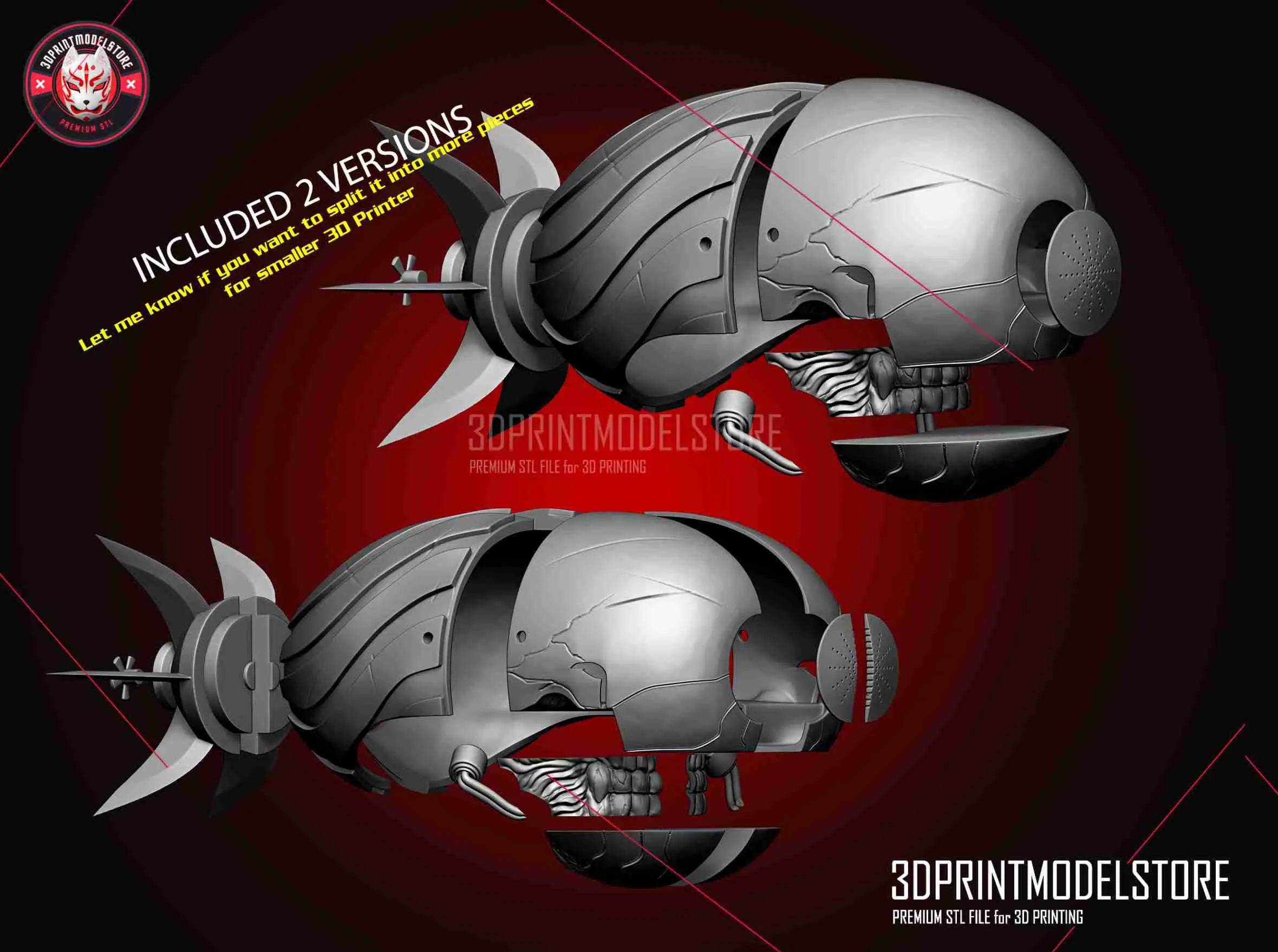 Bomb Devil Girl Reze Helmet - Chainsaw Man Cosplay Halloween