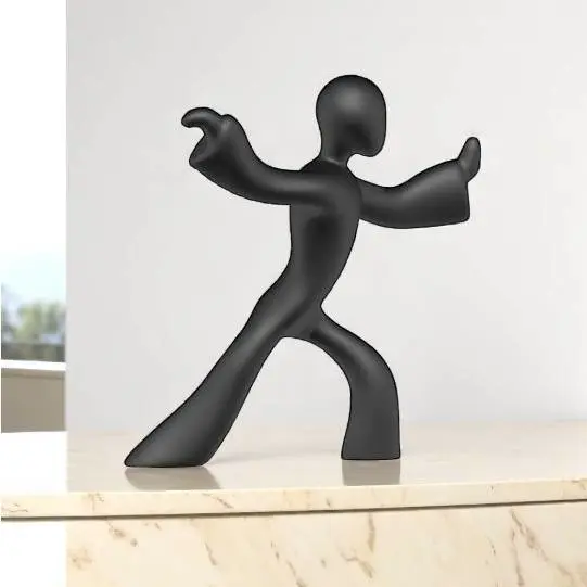Kung fu figure decor