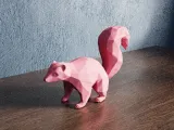 Low Poly Skunk-4
