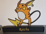 台座付きライチュウ-0
