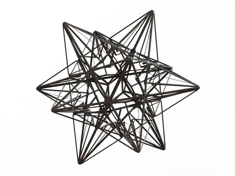 Forme filaire Grand Icosaèdre