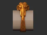 Mammoth ring 3D print model-6