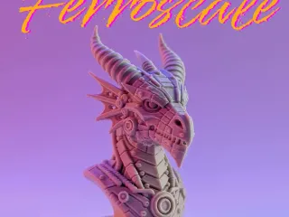 Ferroscale - Mecha Dragon Bust